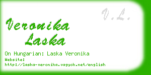 veronika laska business card